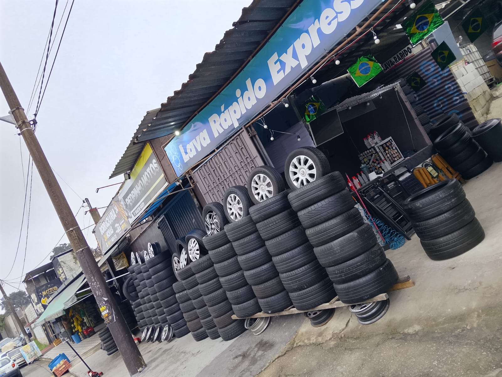 Fachada da loja física